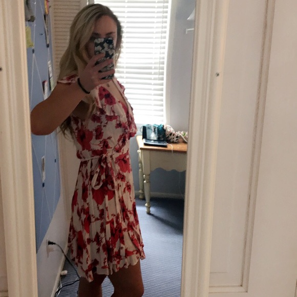 NWOT Free People printed mini dress size: M - Picture 5 of 5